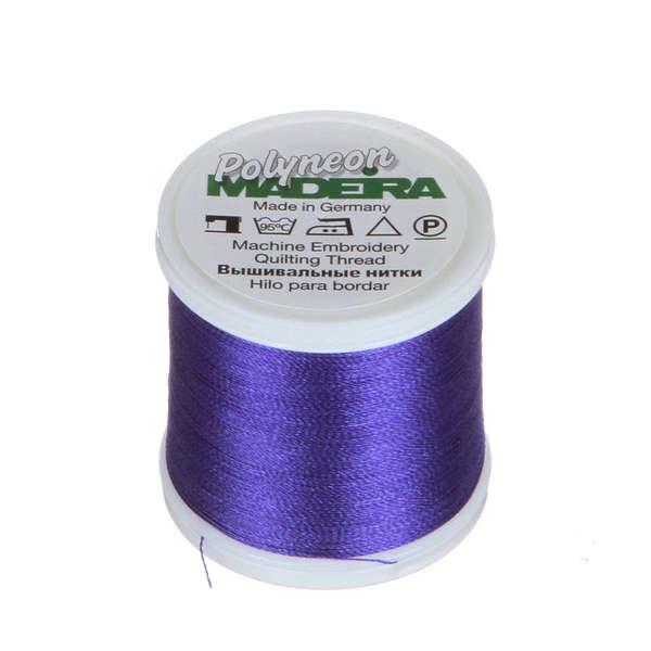 Polyneon Poly Emb Thrd Blueberry 9845-1930