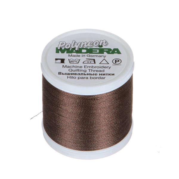Polyneon Poly Emb Thrd Brown 9845-1744