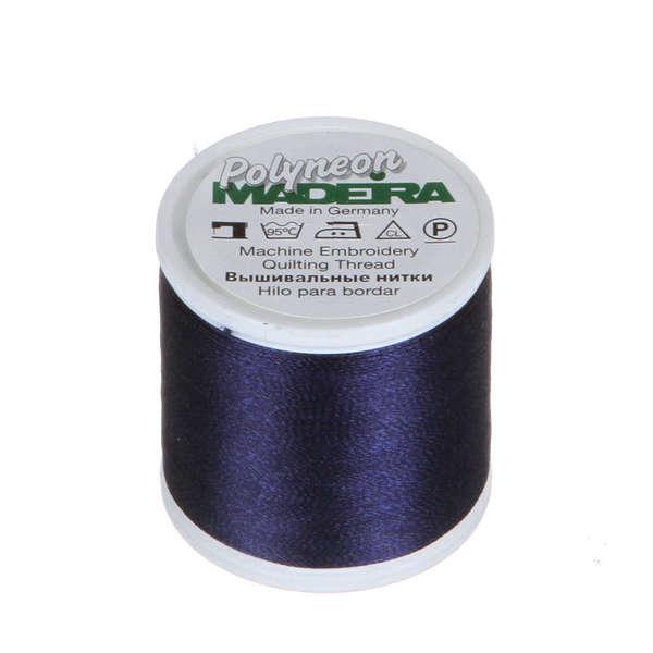 Polyneon Poly Emb Thrd Dark Indigo 9845-1966