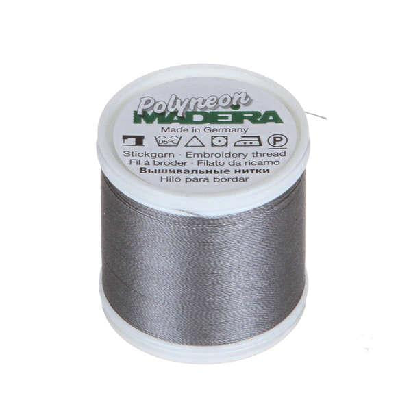 Polyneon Poly Emb Thrd Grey 9845-1918