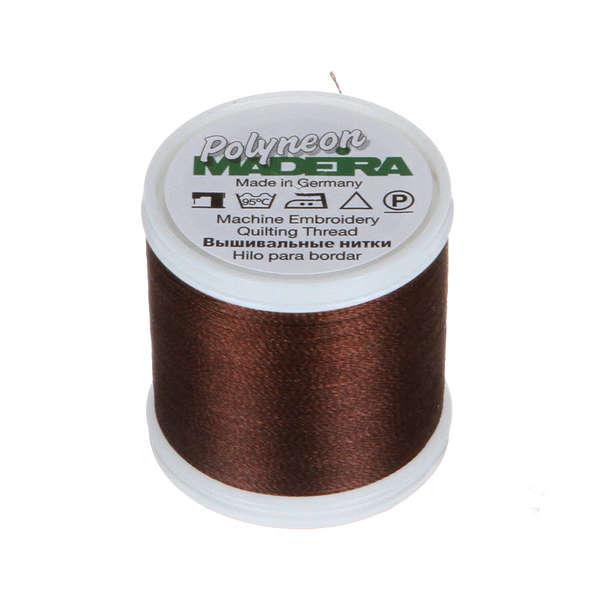 Polyneon Poly Emb Thrd Mahogany 9845-1659