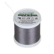 Polyneon Poly Emb Thrd Silver Grey 9845-1740