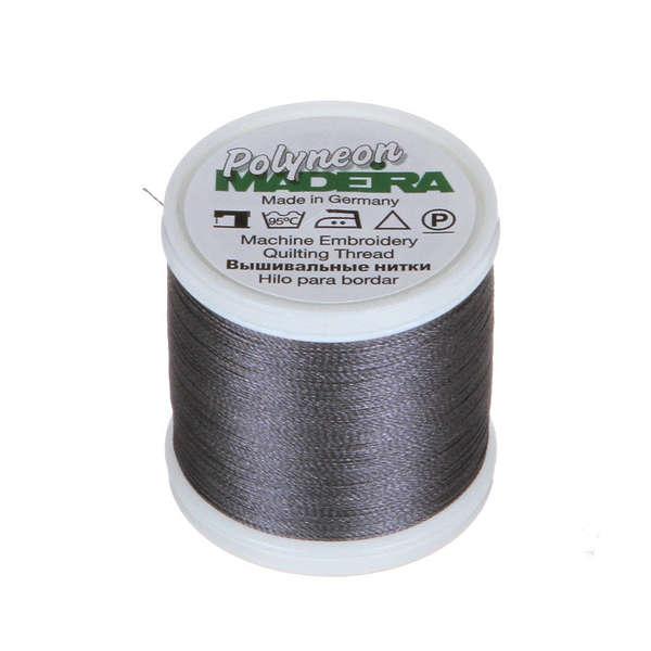Polyneon Poly Emb Thrd Stone Grey 9845-1640
