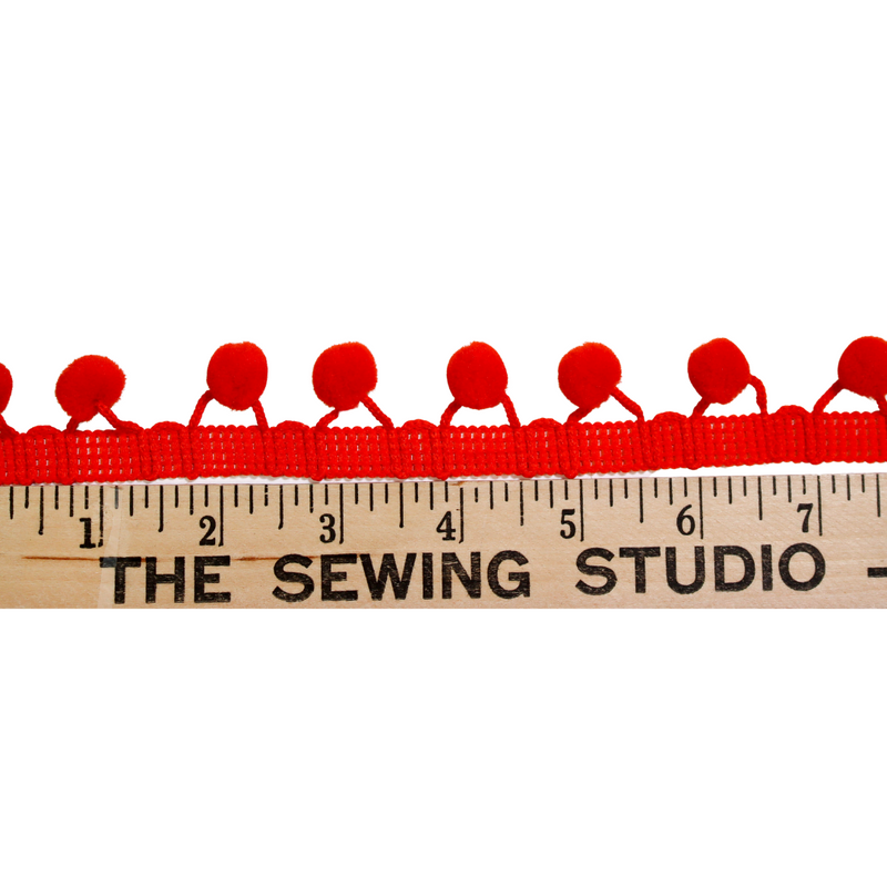 Pom Pom Fringe 243-Orange