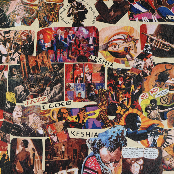 Precut Vinyl - Jazz Print - 18"x54"