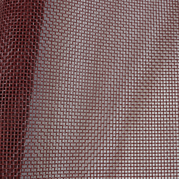 Precut Vinyl Mesh - Burgundy 18" x 36"