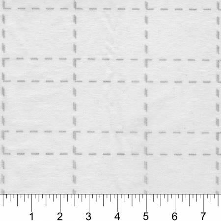 Bosal Quilters 2-1/2 in Grid Fusible Interfacing 48in Wide - 327CB-WHT