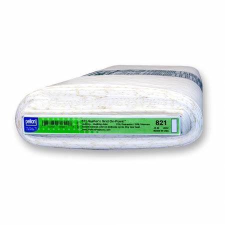 Quilters Grid 1in Grided On Point Pellon 45in Wide - 821P