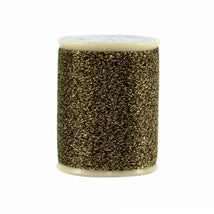 Razzle Dazzle Polyester Metallic Thread 8wt 110yds Antique Gold 120012XX264