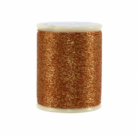 Razzle Dazzle Polyester Metallic Thread 8wt 110yds Mango Tango 120012XX271