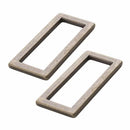 Rectangle Ring Flat 1-1/2" Antique Brass 2pcs HAR15RRABTWO