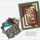 Reversal Quilt Kit - Finished Size: 59" x 77"