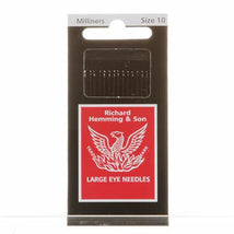 Richard Hemming Milliners / Straw Needles Size 10 16ct - HW250-10