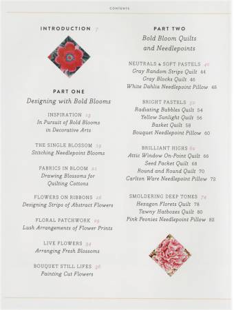 Kaffe Fassett's Bold Blooms - Hardcover STC2236-3