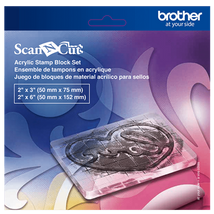 Scan-N-Cut Acrylic Stamp Block Set CASTPBLS1