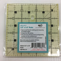 Select 3.5x3.5 Non-Slip Ruler QS-RUL3.5