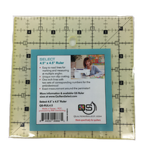Select 4.5x4.5 Non-Slip Ruler QS-RUL4.5
