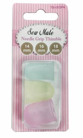 Sew Mate Needle Grip Thimbles 3pk TT00898