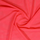 Sheer Stretch Mesh Coral SPME57