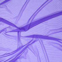 Sheer Stretch Mesh Deep Purple 50