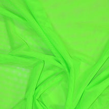 Sheer Stretch Mesh Neon Green 07