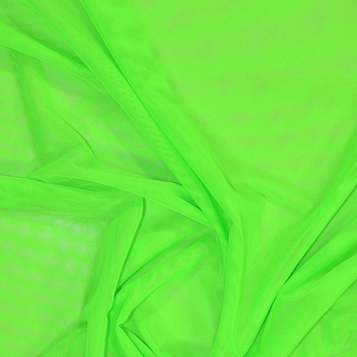 Sheer Stretch Mesh Neon Green 07