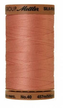 Silk-Finish Antique Pink 40wt 500yd Solid Cotton Thread
