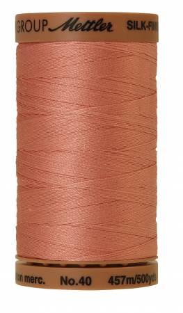 Silk-Finish Antique Pink 40wt 500yd Solid Cotton Thread