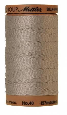 Silk-Finish Ash Mist 40wt 500yd Solid Cotton Thread