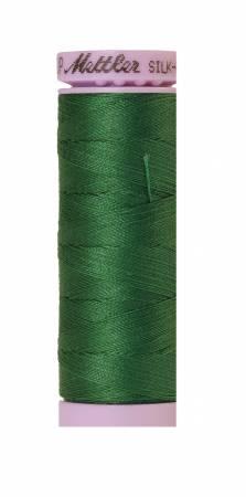 Silk-Finish Bright Green 50wt 150M Solid Cotton Thread