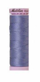 Silk-Finish Cadet Blue 50wt 150M Solid Cotton Thread