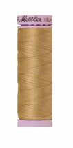 Silk-Finish Caramel Cream 50wt 150M Solid Cotton Thread