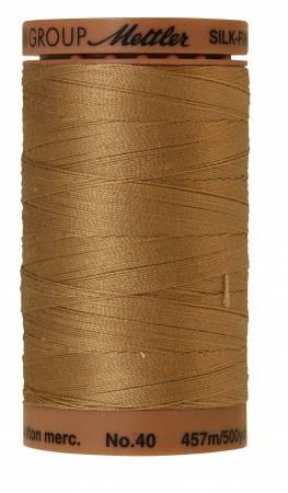 Silk-Finish Caramel Cream 40wt 500yd Solid Cotton Thread