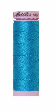 Silk-Finish Caribbean Blue 50wt 150M Solid Cotton Thread