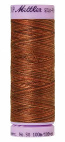 Silk-Finish Chocolatte 50wt 100M Variegated Cotton Thread