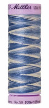 Silk-Finish Clear Sky 50wt 100M Variegated Cotton Thread