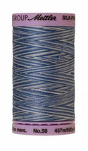 Silk-Finish Clear Sky 50wt 500M Variegated Cotton Thread
