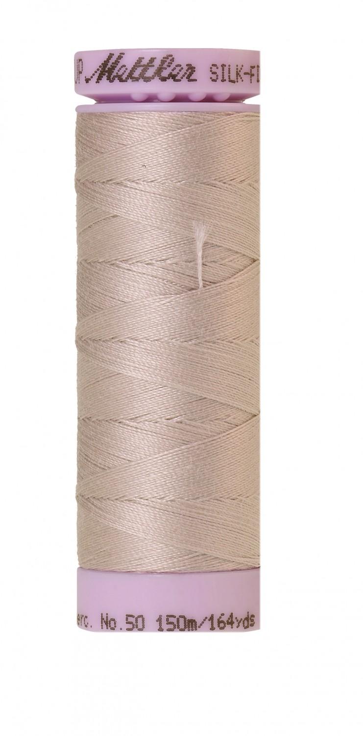 Silk-Finish Cloud Gray 50wt 150M Solid Cotton Thread