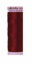 Silk-Finish Cranberry 50wt 150M Solid Cotton Thread