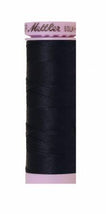 Silk-Finish Dark Blue 50wt 150M Solid Cotton Thread