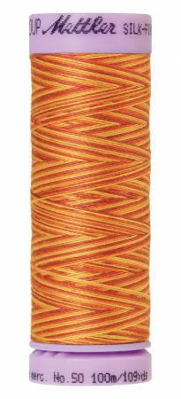 Silk-Finish Falling Leaves 50wt 100M Variegated Cotton Thread