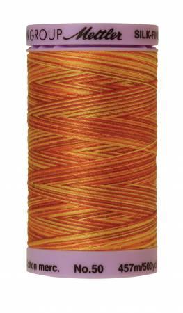 Silk-Finish Falling Leaves 50wt 500M Variegated Cotton Thread