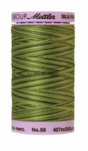 Silk-Finish Ferns 50wt 500M Variegated Cotton Thread