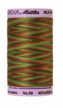 Silk-Finish Forest Land 50wt 500M Variegated Cotton Thread