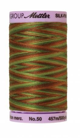 Silk-Finish Forest Land 50wt 500M Variegated Cotton Thread