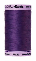 Silk-Finish Iris Blue50wt 500M Solid Cotton Thread