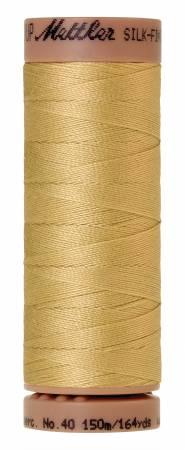Silk-Finish Lemon Frost 40wt 150M Solid Cotton Thread