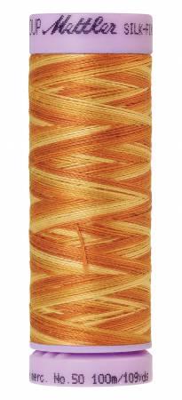 Silk-Finish Lions Mane 50wt 100M Variegated Cotton Thread