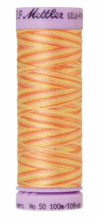 Silk-Finish Morning Glow 50wt 100M Variegated Cotton Thread