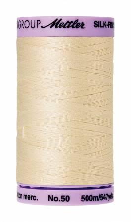 Silk-Finish Muslin50wt 500M Solid Cotton Thread